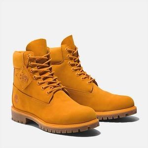 NEW Timberland Size 10 M 50th Anniversary 6” Classic Boot in Yellow Mono